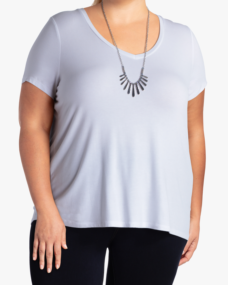 Sophia Necklace | Silver / Purple