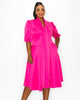 Casey Scuba Flare Dress - thumbnail