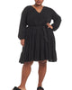 Tiered Dobby Dress - thumbnail
