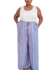 Andy Striped Pajama Pants - thumbnail