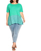 Selina Geo Print Top - thumbnail
