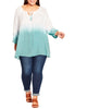 Isla Ombre Peasant Top - thumbnail