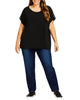 Melanie Butter Pull On Jean - thumbnail