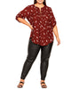 Sloane Eastbrook Print Top - thumbnail