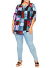 Sloane Eastbrook Print Top - thumbnail