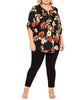 Sloane Eastbrook Print Top - thumbnail
