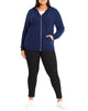 Freya Soft Touch Zip Hoodie - thumbnail