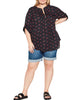 Ryleigh Eastbrook Print Top - thumbnail