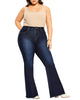Juliette Classic Flare Jean - thumbnail