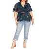 Fleur Botanica Wrap Top - thumbnail