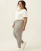 Ava Leopard Print Jogger - thumbnail