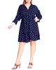 Nyla Twist Front Dress - thumbnail