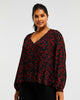 Shadow Floral Top - thumbnail