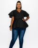 Siobhan Peplum Top - thumbnail
