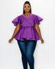 Siobhan Peplum Top - thumbnail