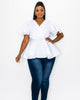 Siobhan Peplum Top - thumbnail