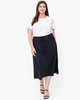 Joane Drawstring Midi Skirt - thumbnail