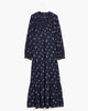 Faux Wrap Tiered Midi Dress - thumbnail