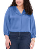 Everley V-Neck Blouse - thumbnail
