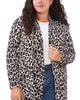 Devyn Leopard Open Front Cardigan - thumbnail