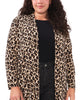 Devyn Leopard Open Front Cardigan - thumbnail