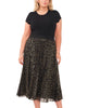 Maeve Foil Dot Maxi Skirt - thumbnail