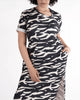 Asymmetric Neckline Dress - thumbnail