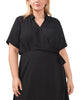 Harlow Collared Wrap Dress - thumbnail