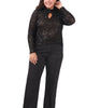 Hana Mock Neck Top - thumbnail