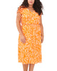 Nika Zebra Maxi Dress - thumbnail