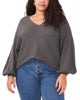 Harlow Bubble Sleeve Sweater - thumbnail
