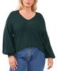 Harlow Bubble Sleeve Sweater - thumbnail