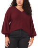 Harlow Bubble Sleeve Sweater - thumbnail