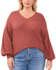 Harlow Bubble Sleeve Sweater - thumbnail