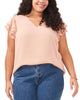 Nora Flutter Sleeve Blouse - thumbnail