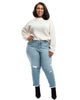 Sheila Unveven Fray Girlfriend Jean - thumbnail