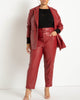 Brooke Faux Leather Pant - thumbnail