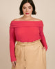 Cashmere Cowl Neck Long Sleeve Sweater - thumbnail