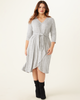 Aidy Tie Waist Midi Dress - thumbnail