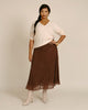 Pleated Georgette Skirt - thumbnail