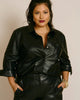 Helen Leather Shirt - thumbnail
