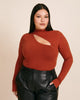 Slit Shoulder Bodysuit - thumbnail