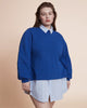 Puff Sleeve Sweatshirt - thumbnail