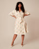 Crinkled Satin Dress - thumbnail