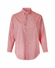 Red & White Check Upcycled Shirt - thumbnail