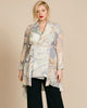 Mid-length Soft Trench with Uneven Hem - thumbnail
