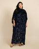 Burnout Velvet Caftan - thumbnail