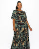 Remi Camo Tiered Maxi Dress - thumbnail