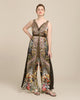 Lace Trim Jumpsuit with Godet - thumbnail