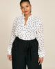 Drop Shoulder Button Down Shirt - thumbnail